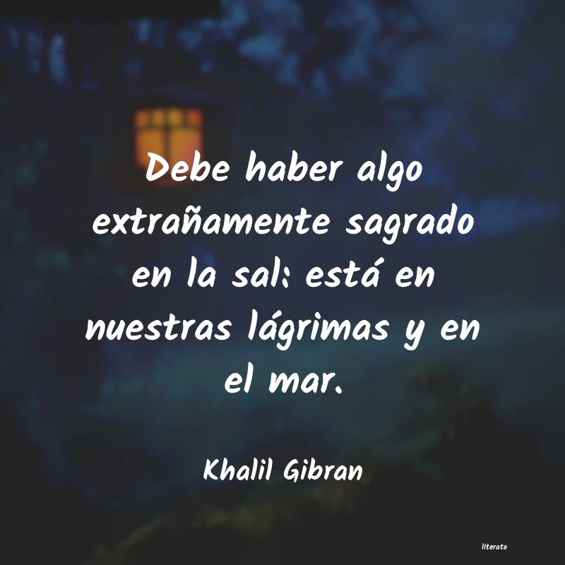 Frases de Khalil Gibran