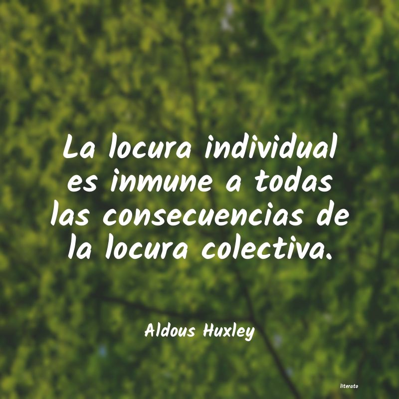 frases de Aldous Huxley