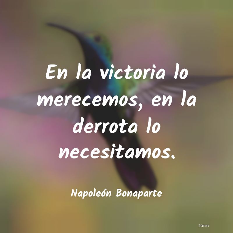 Frases de Napoleón Bonaparte