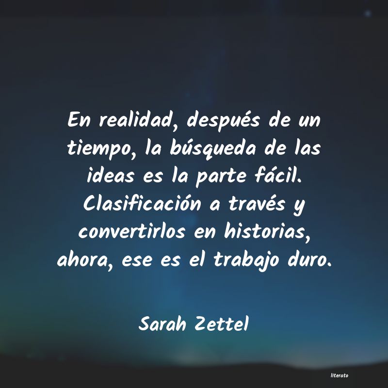 frases de Sarah Zettel