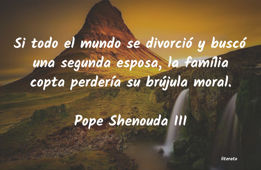 frases de Pope Shenouda III