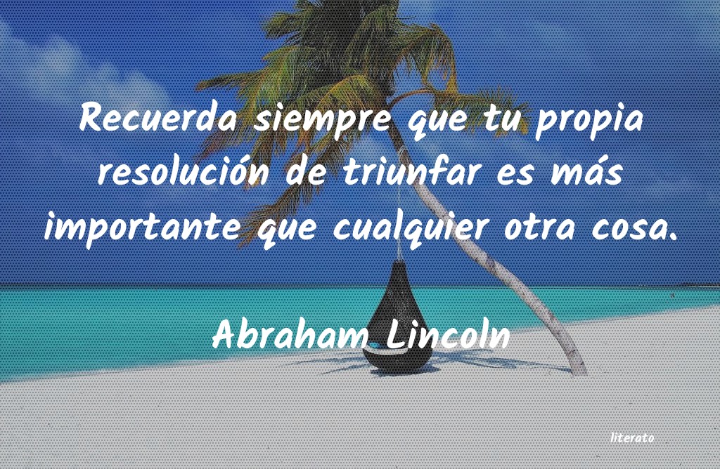frases de Abraham Lincoln