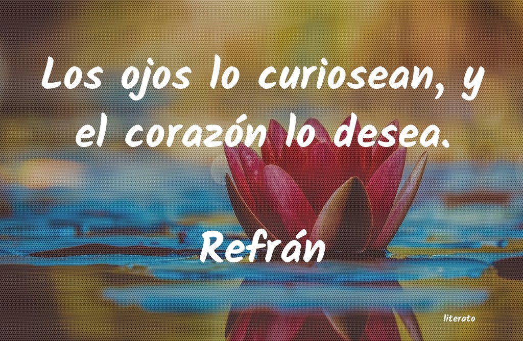 Frases de Refrán