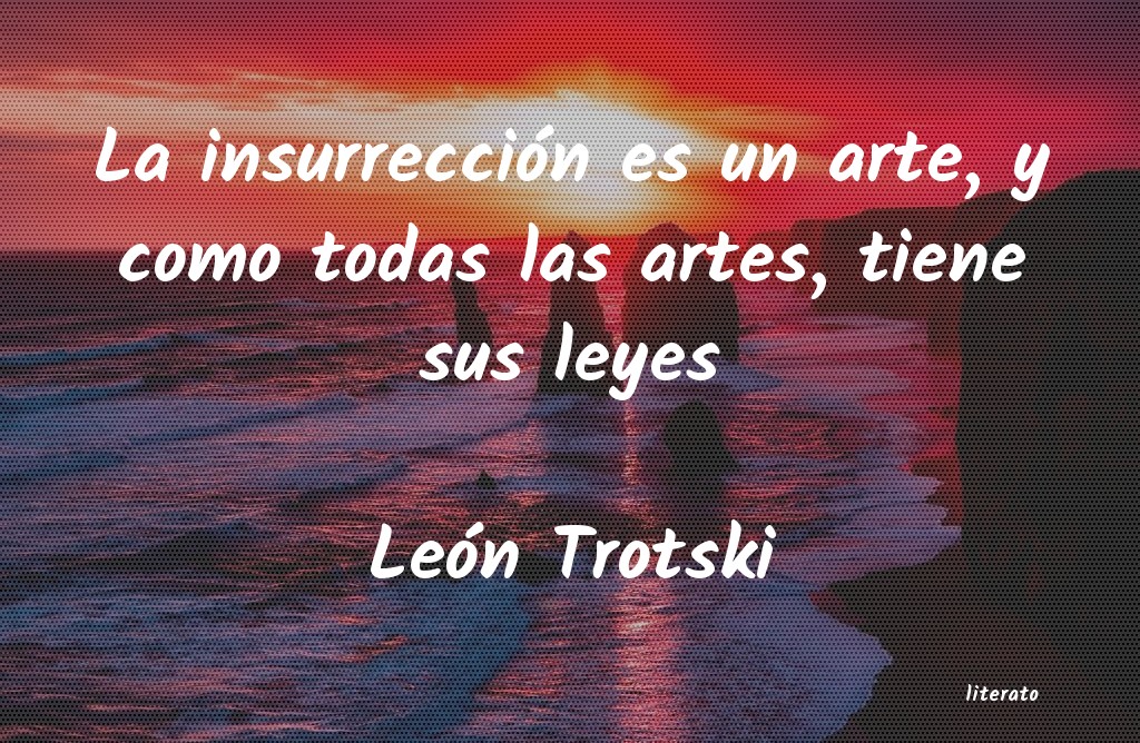 frases de León Trotski