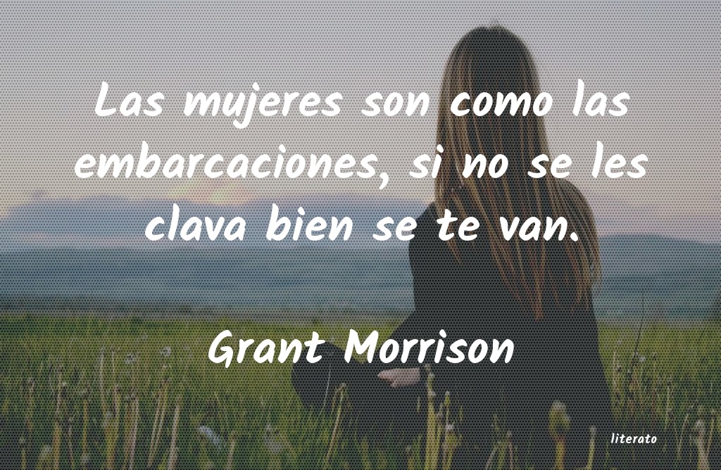 frases de Grant Morrison