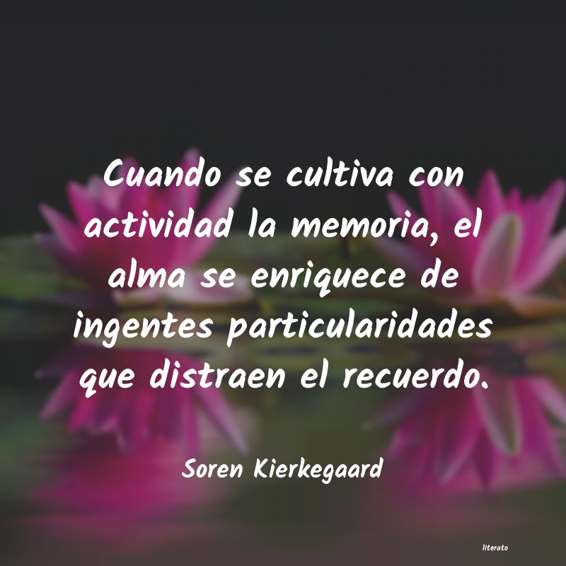 frases de Soren Kierkegaard