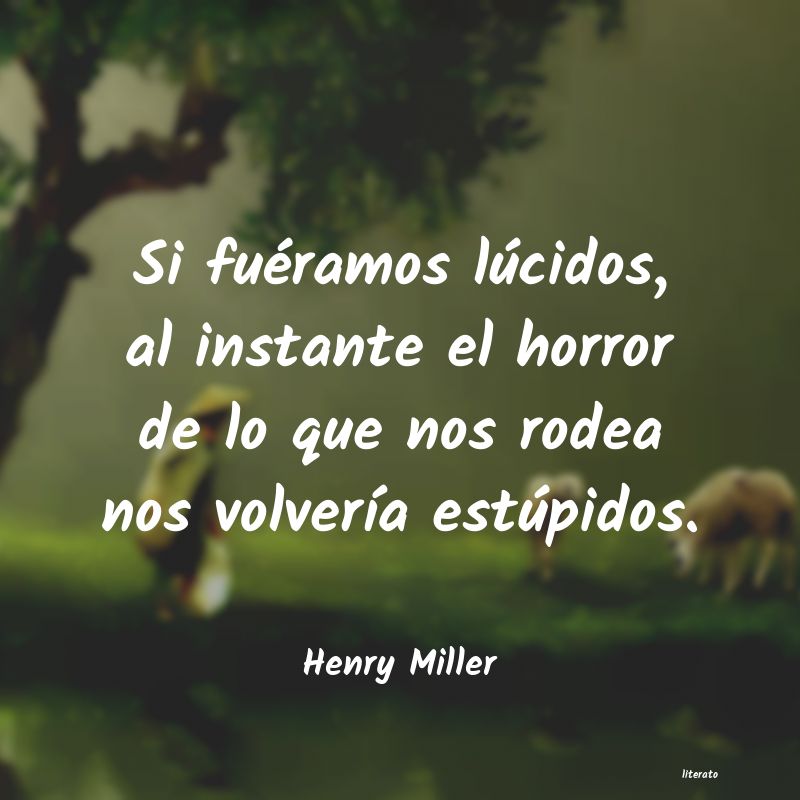 frases de Henry Miller