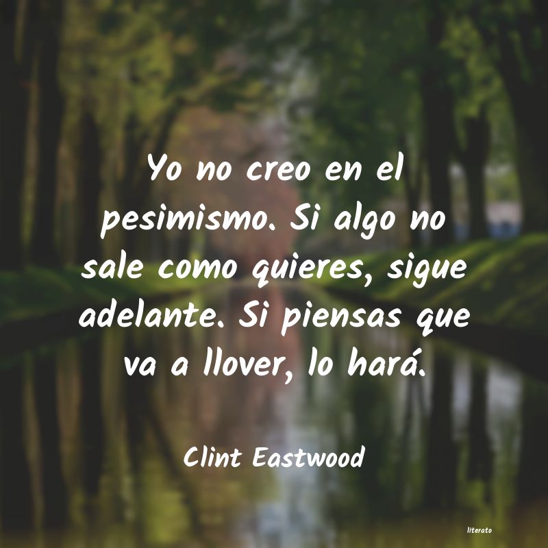 frases de Clint Eastwood