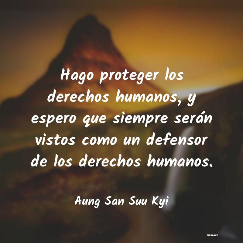 Frases de Aung San Suu Kyi