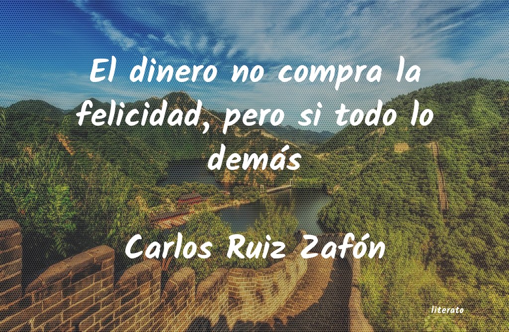 frases de Carlos Ruiz Zafón