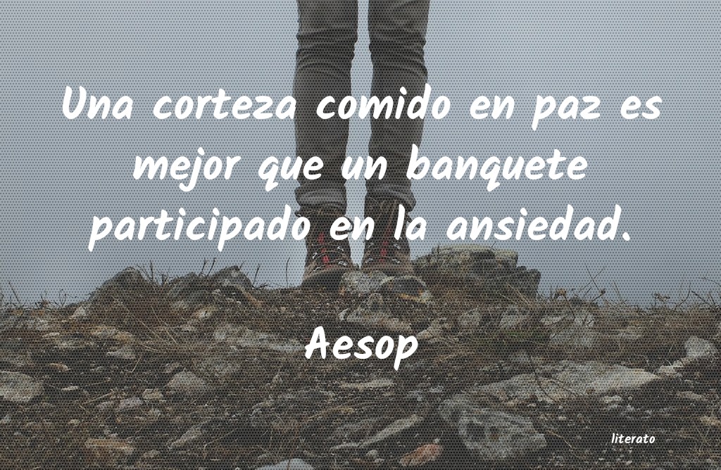 Frases de Aesop