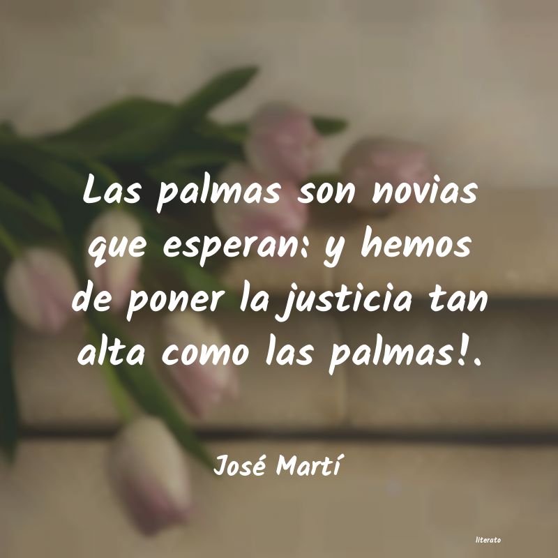 Frases de José Martí