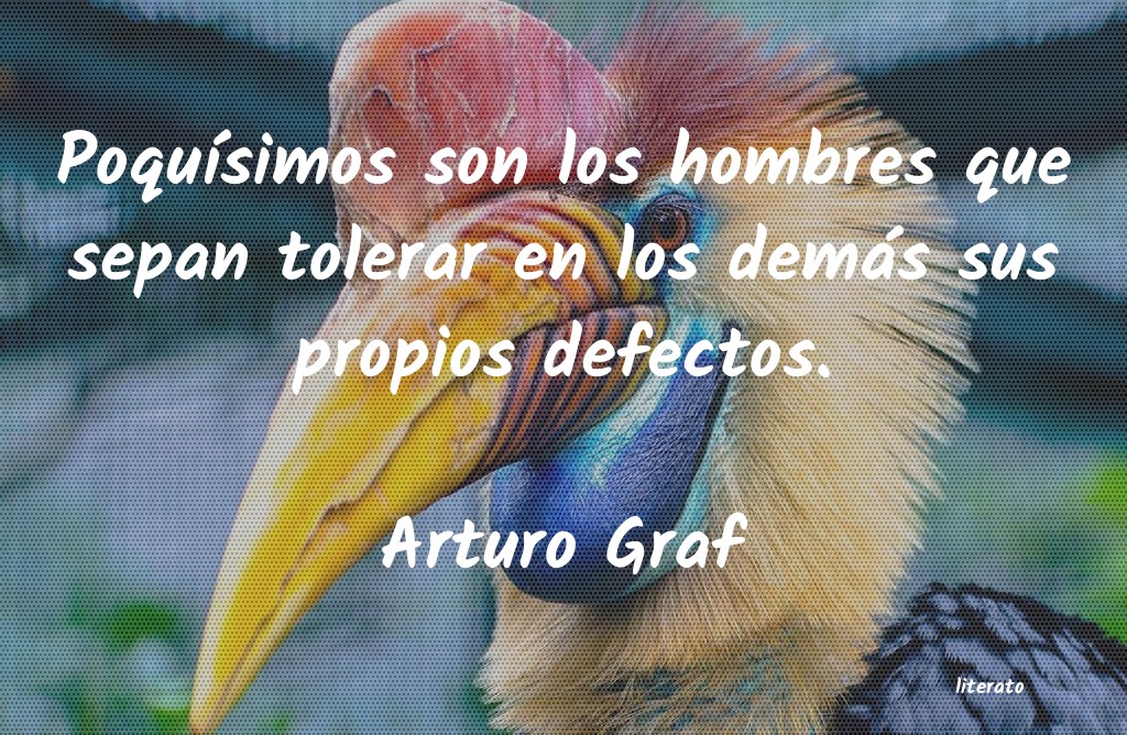 Frases de Arturo Graf