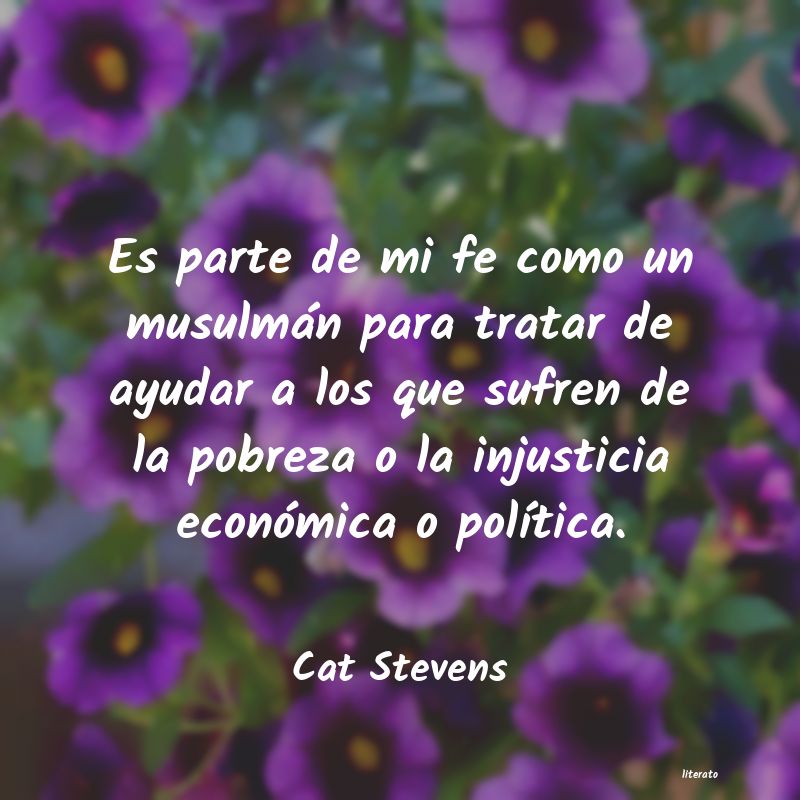 frases de Cat Stevens