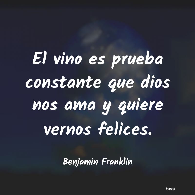 frases de Benjamin Franklin