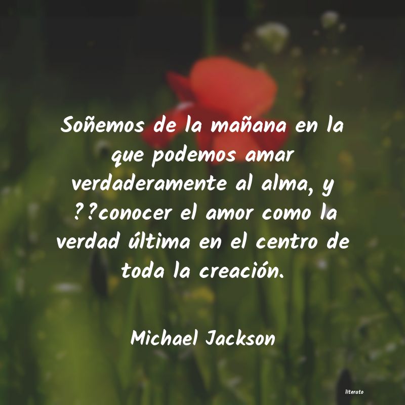 Frases de Michael Jackson - literato