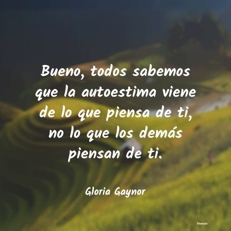 Frases de Gloria Gaynor