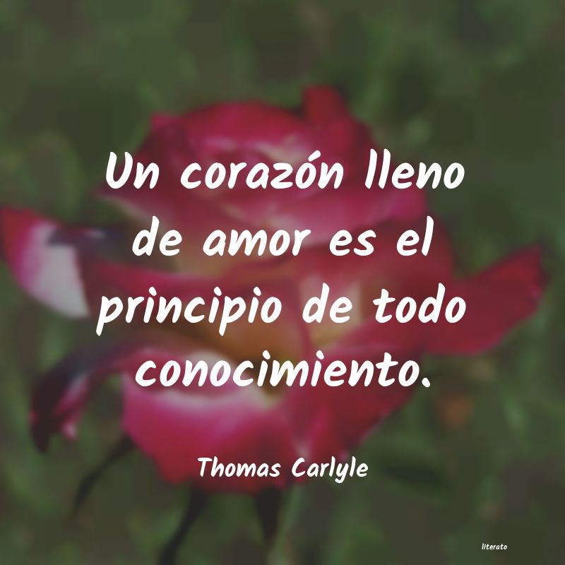 Frases de Thomas Carlyle