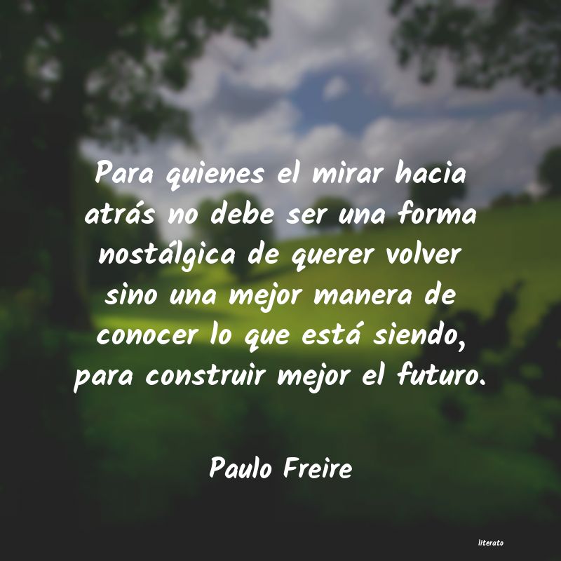 Frases de Paulo Freire