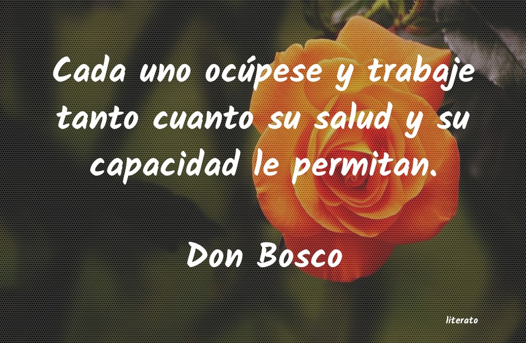 Frases de Don Bosco