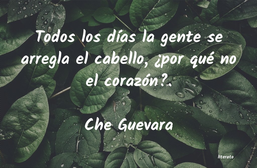 frases de Che Guevara