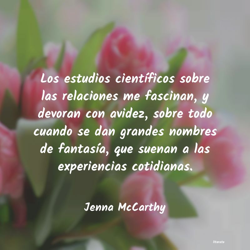 Frases de Jenna McCarthy