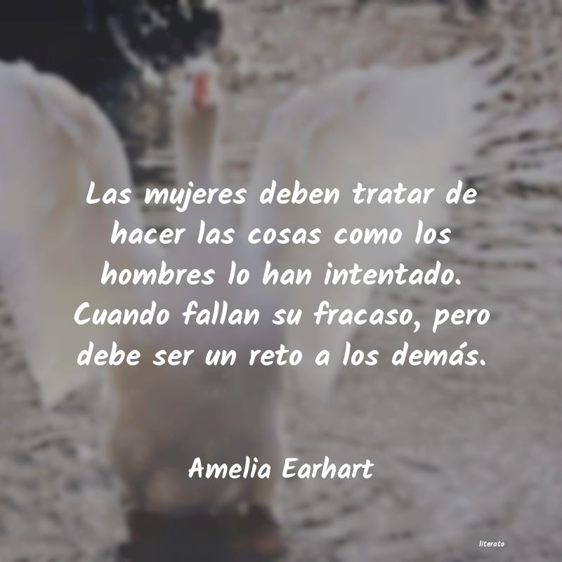 frases de Amelia Earhart