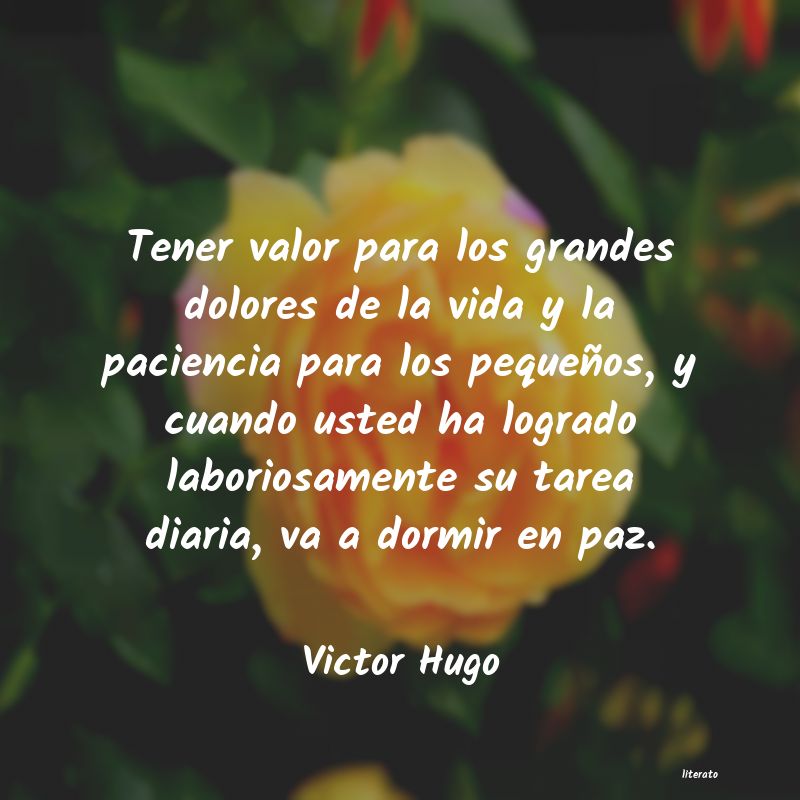 Frases de Victor Hugo