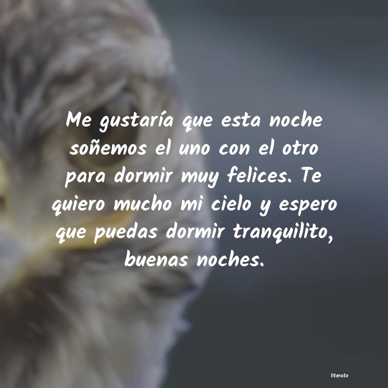 poemas cortos de buenas noches