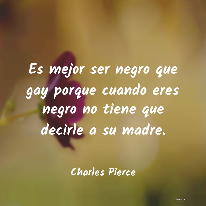 frases de Charles Pierce