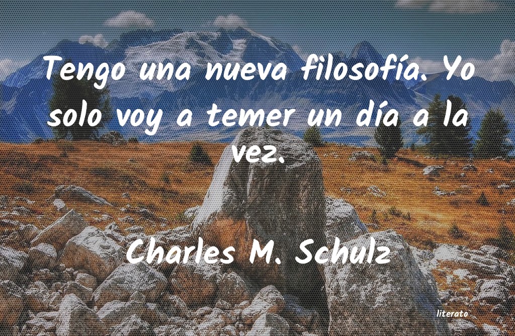 frases de Charles M. Schulz