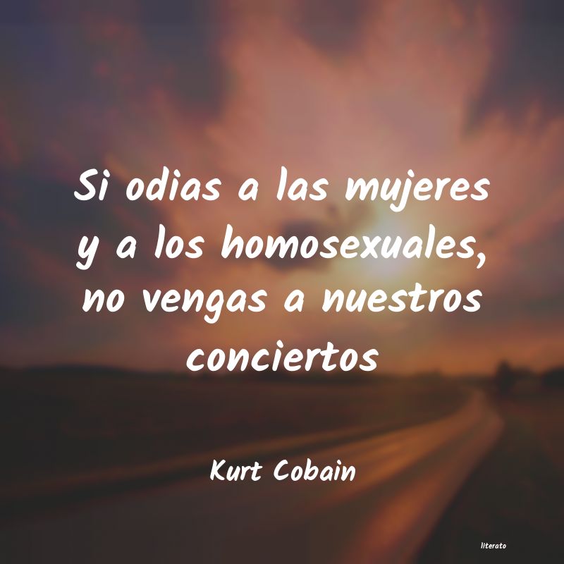 frases de Kurt Cobain