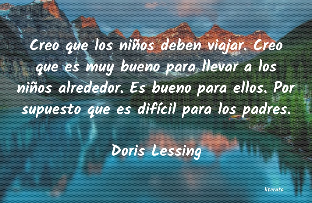 Frases de Doris Lessing