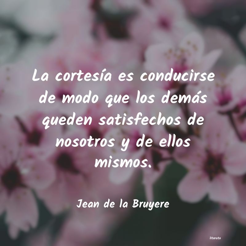 Frases de Jean de la Bruyere