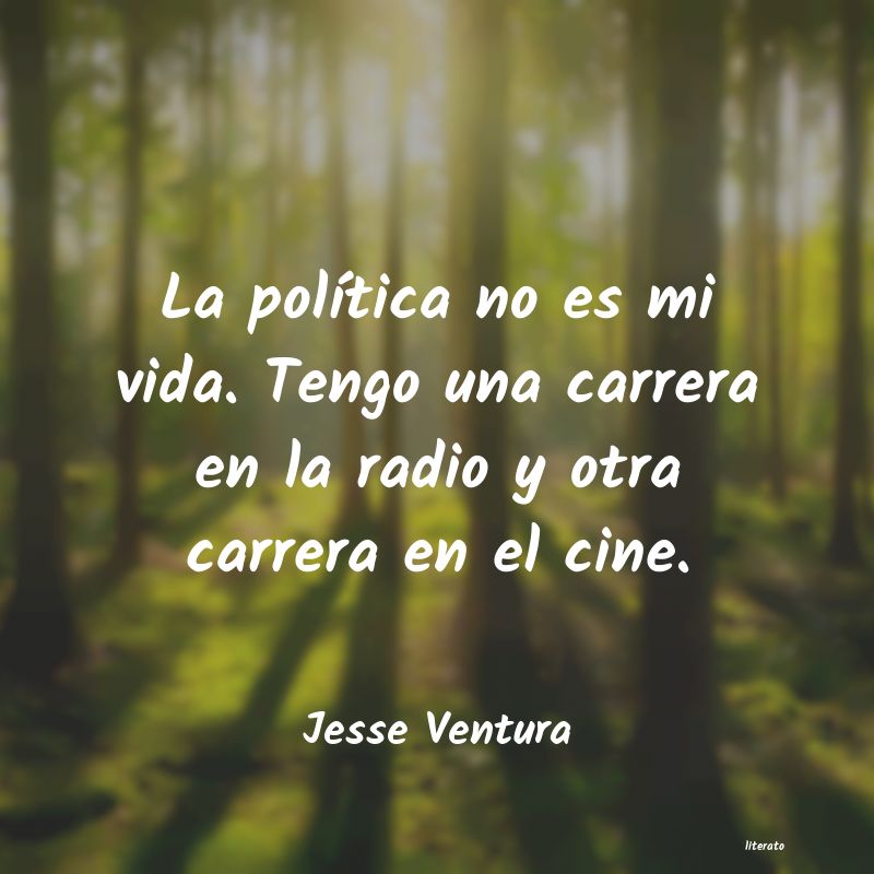 Frases de Jesse Ventura