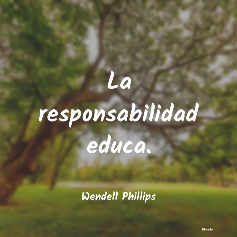 frases de Wendell Phillips