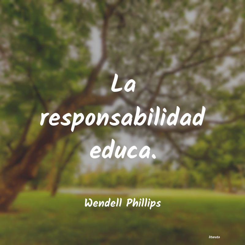 Frases de Wendell Phillips