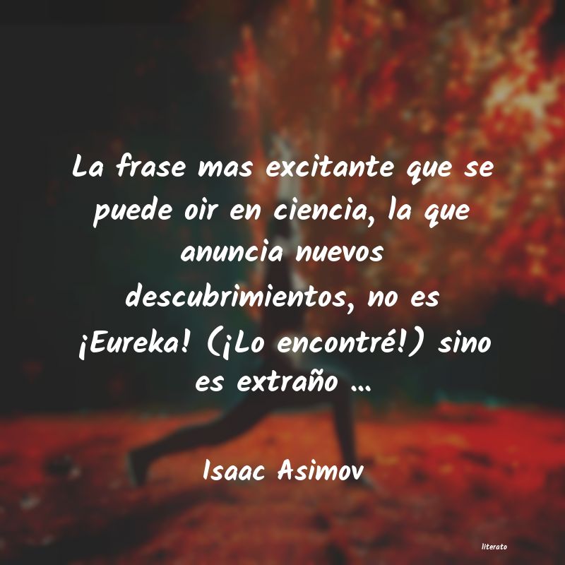 Frases de Isaac Asimov