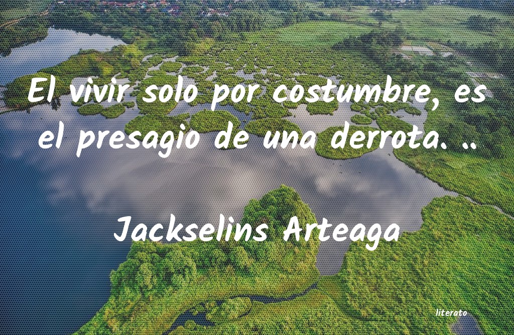 frases de Jackselins Arteaga