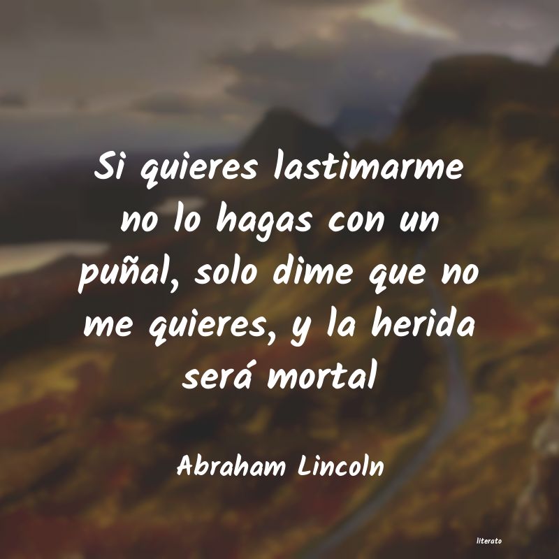 Frases de Abraham Lincoln