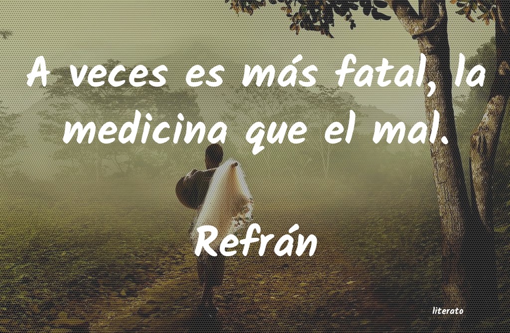 Frases de Refrán