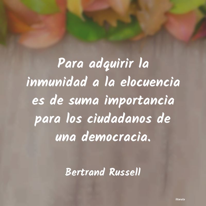 Frases de Bertrand Russell