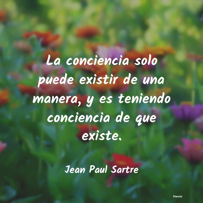 frases de Jean Paul Sartre