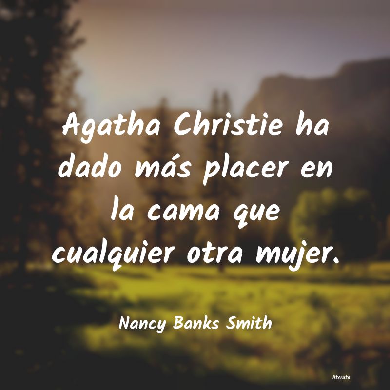 frases de Nancy Banks Smith