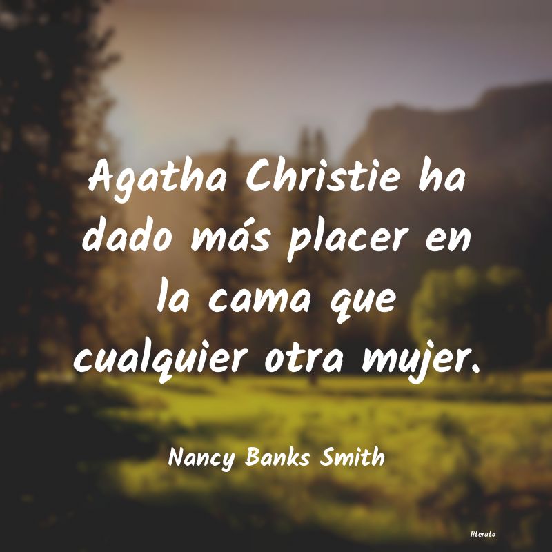 Frases de Nancy Banks Smith