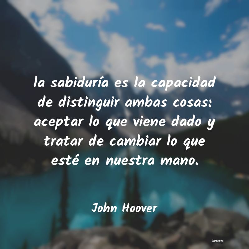 Frases de John Hoover