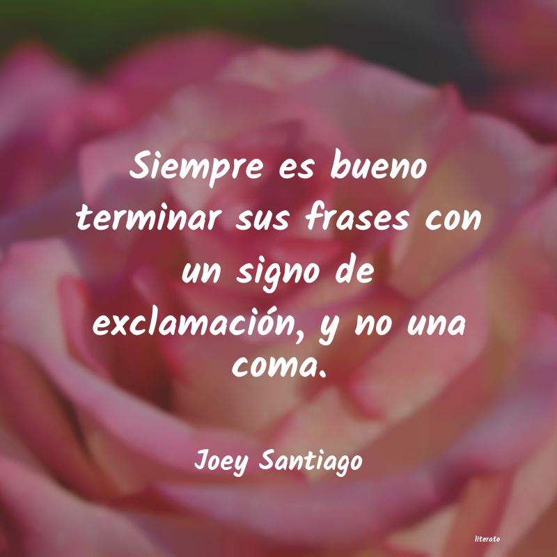 Frases de Joey Santiago