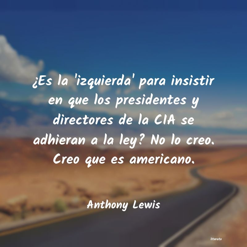 Frases de Anthony Lewis