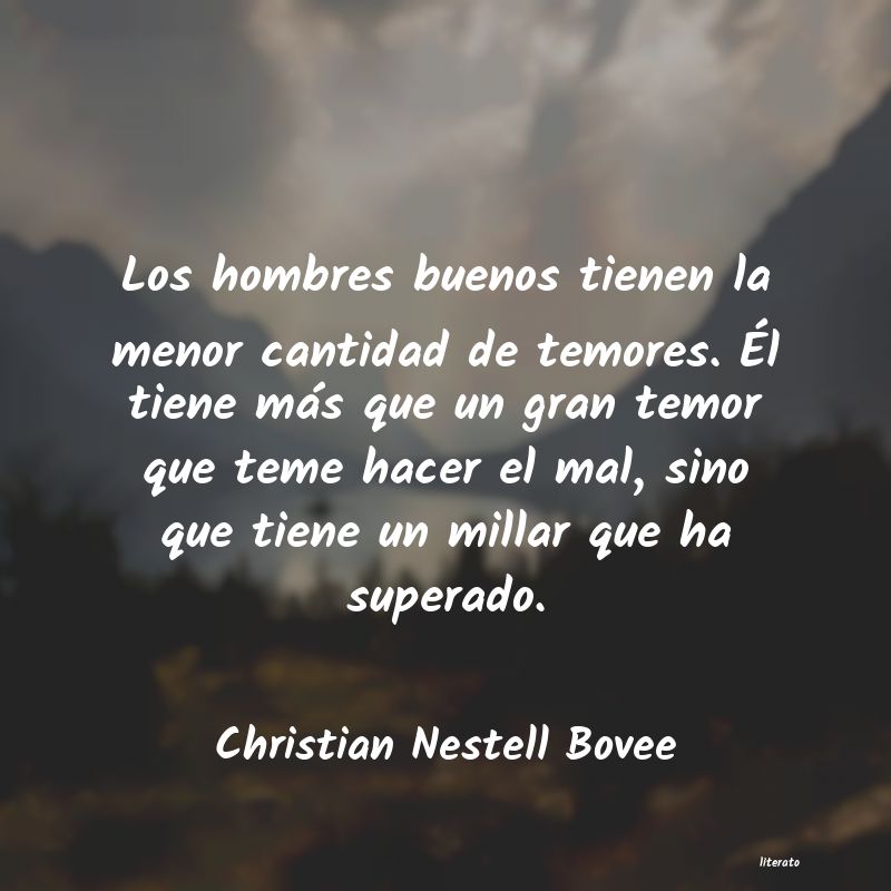 Frases de Christian Nestell Bovee