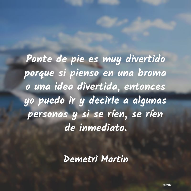 Frases de Demetri Martin